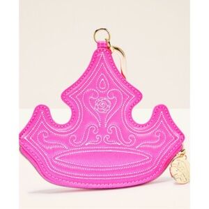 BBW princess auroraPink Crown-Shaped Coin Purse